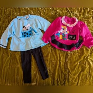 Vintage Toddler Cat Top Bundle